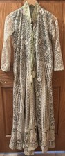 Lace Embroidered Long Sheer