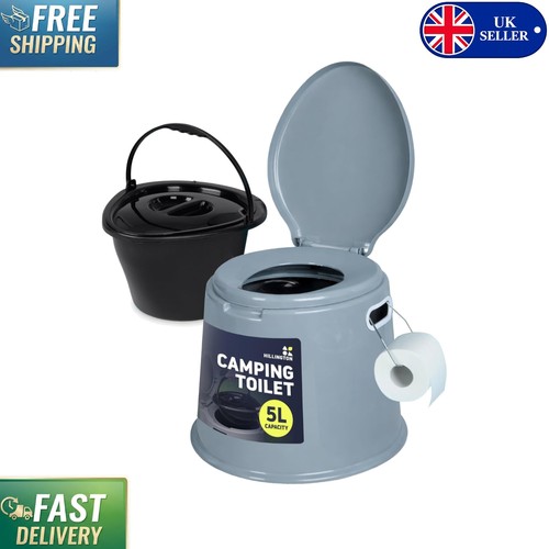 Portable camping toilet - camping,