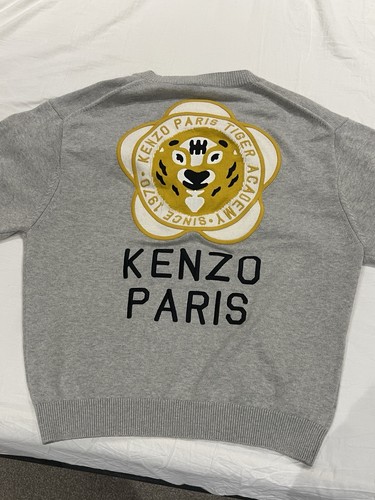 Kenzo paris grey cardigan - kenzo,