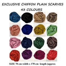  Chiffon Scarf Hijab High