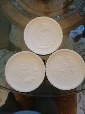 Vintage Set Of 3 Fenton Satin