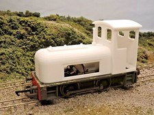 7mm Narrow Gauge [0-16.5] scale Diesel Loco Bodyshell. - one piece 3d print 