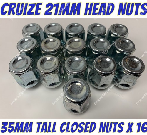 Alloy wheel nuts 21mm head - nuts, x