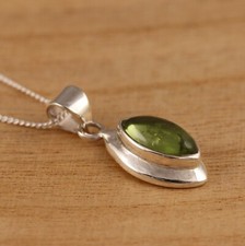 Natural Peridot Solid 925