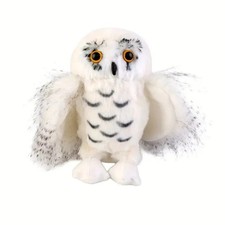20cm Snowy Owl Plush Toy, Cute