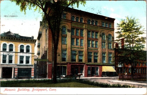 Masonic building bridgeport - building,