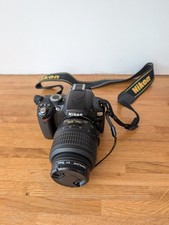 Nikon D60 Digital SLR Camera +Nikon DX AF-S 18-55mm Lens+Charger +Lowepro Bag