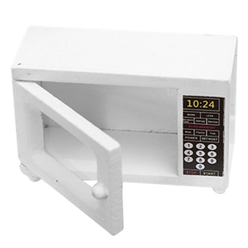 Reusable wooden mini microwave - wooden,