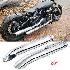 2x Stainless Steel Exhaust