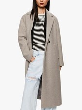 Mango Gauguin Wool Blend Coat
