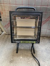 Sealey Ceramic Heater 1.2/2.4kW - 110V Space Heater Garage Workshop