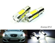 2x White 382 P21W BA15s Bulb