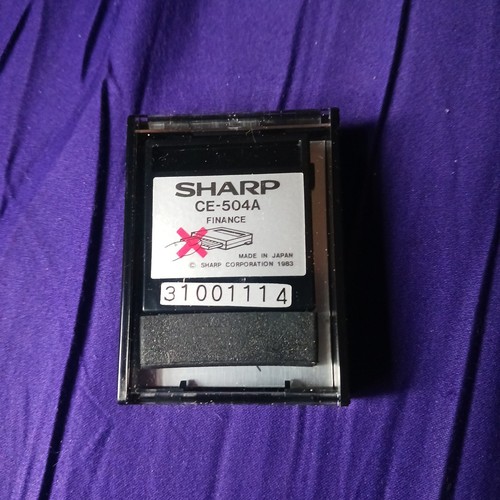 Sharp pocket computer - pocket,
