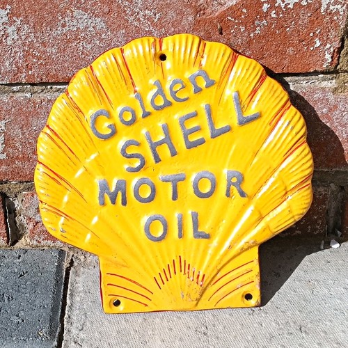 Golden shell motor oil - shell,
