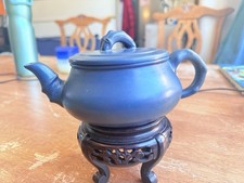 Chinese Yixing Blue  Stoneware