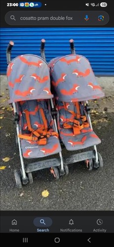 Double pram cosatto - double,