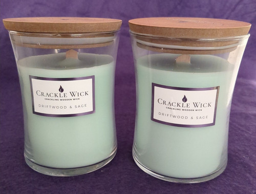Crackle wick driftwood - 2,
