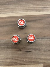 Vintage Raleigh RSW R Nuts  2 x Front & 1 x Rear Nice Originals