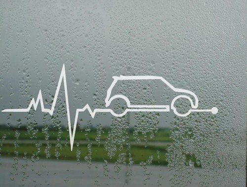 Mini car heartbeat - heartbeat, ecg