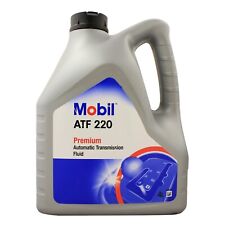 Mobil ATF 220 Premium ATF Automatic Transmission & Steering Fluid - 4 Litres 4L