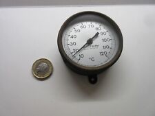 Rototherm Thermometer 10 - 120 C  2 1/2" crackle finish Wall Mounted works well