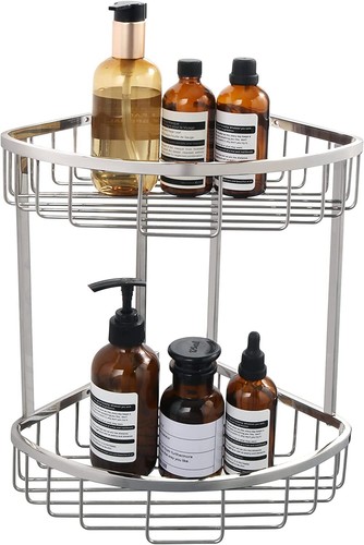 Shower caddy stainless - shower, steel