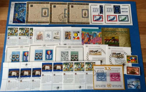 United nations stamps 20 - nations,