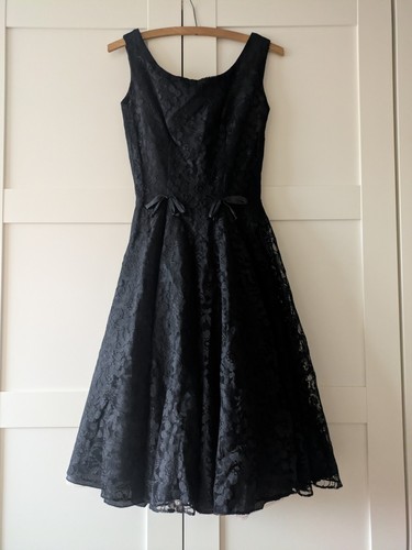 Vintage 50s handmade - vintage, black