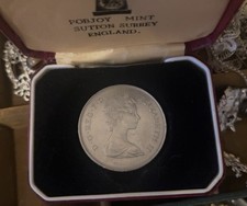 1981 Charles Diana Royal Wedding Proof Medal Coin Pobjoy Mint