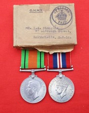 2 x British WW2 Medals &