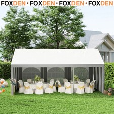 Galvanised party tent - galvanised,