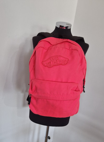 Vans bright pink backpack - pink,