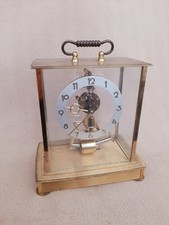VINTAGE KUNDO ELECTROMAGNETIC 4 GLASS WORKING CLOCK