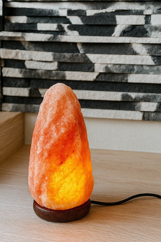 Himalayan salt lamp crystal - himalayan,
