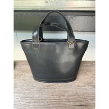 Vintage Mini Coach 9301 in Black Small Purse