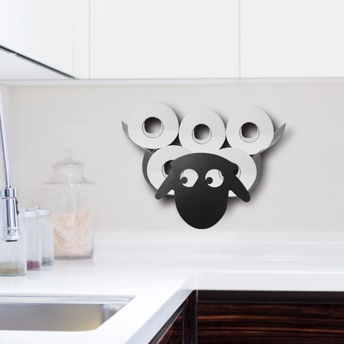 Sheep toilet roll holder - sheep, wall