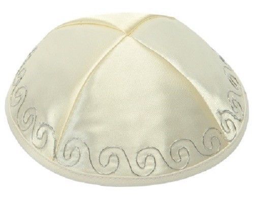 Beige satin wedding - 19,