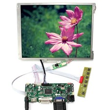 HD DVI VGA LCD Controller Board 10.4" LED Backlight LVDS LCD Screen 800x600