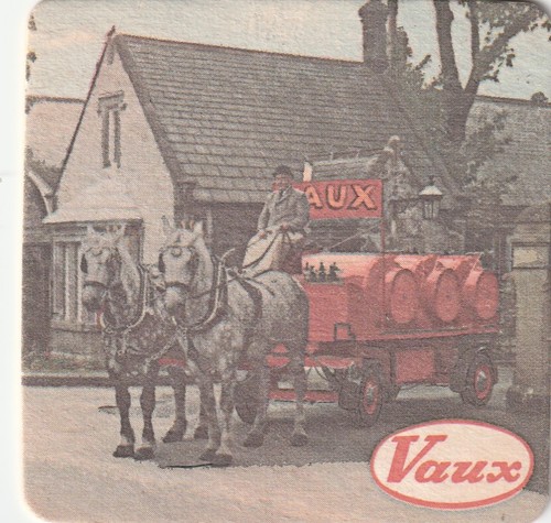 Beer mat vaux brewery - beer,
