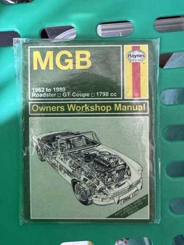 Haynes mgb 1962 1980 - haynes, roadster