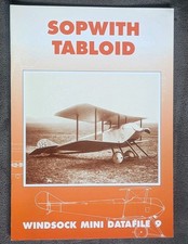 Windsock Mini Datafile 9 Sopwith Tabloid Paperback Book  Free UK Post