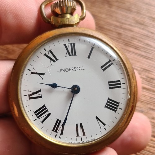 Vintage metal ingersoll - vintage, pocket