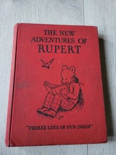 The New Adventures of Rupert first edition 1936 Rupert the Bear