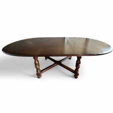 Large Vintage Ercol Dining Table Extending Mid-Century 7ft Kitchen Table