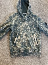 Stone Island OV Acid Wash Jumper Age 10 Years Excellent Condition Authentic