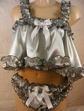 ADULT baby premium sissy satin