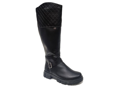Rieker knee high boots womens - rieker,