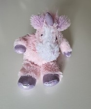 Unicorn Warmies Intelex Microwavable Mini Plush Soft Toy Beanie. 