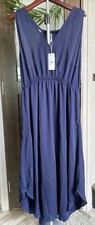 NWT Beachsissi Navy Blue Dress