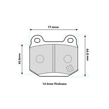 Ferodo Rear DS2500 Compound
